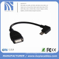 USB 2.0 A Female to Micro B Male Converter OTG Adapter Cable for Samsung LG HTC